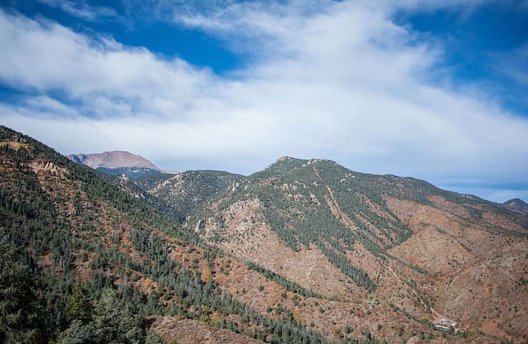 views at top of red mountain