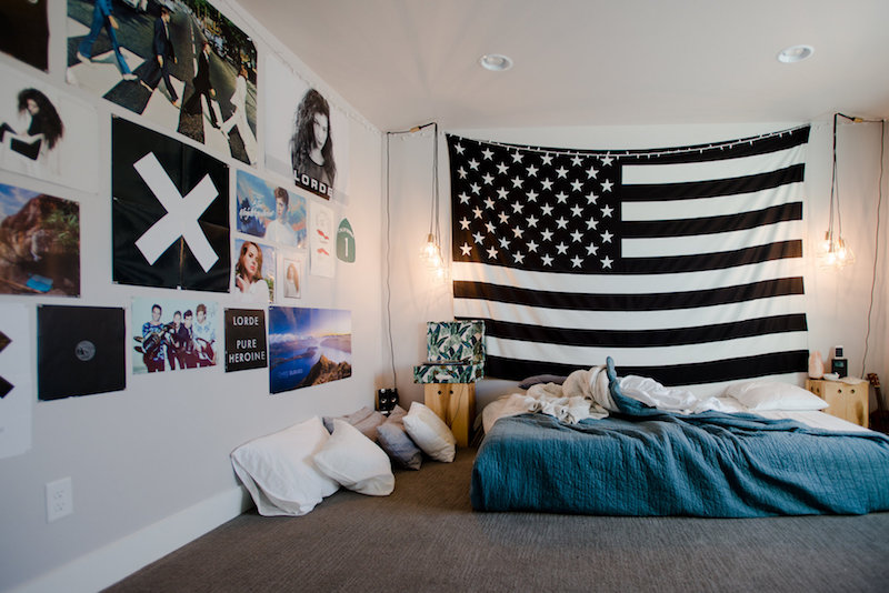 teenager room in home