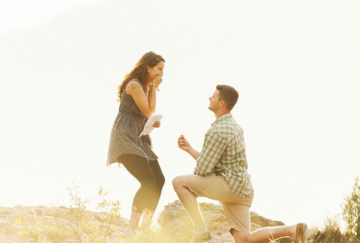 perfect Colorado proposal engagement photography