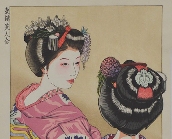 kimono print from japan style