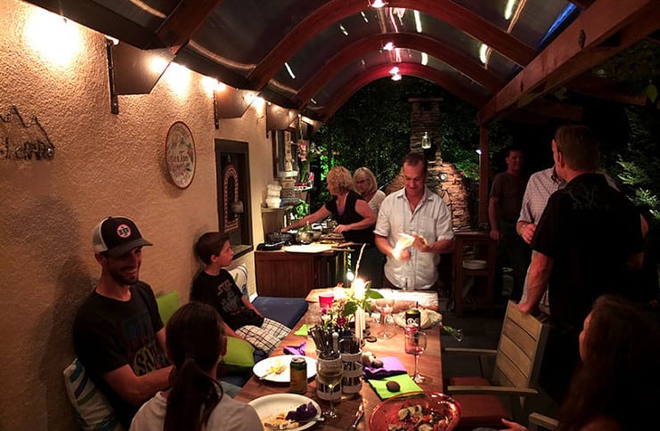 backyard entertaining