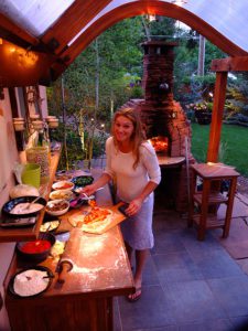 outdoor living diy pizza oven