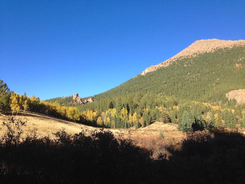 fall color hikes pancake rocks meadow