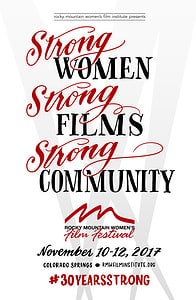 Rocky Mountain Women's Film Festival Poster