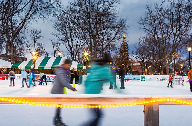 holiday traditions ice skating