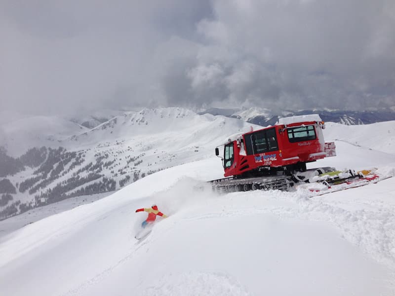 cat skiing loveland