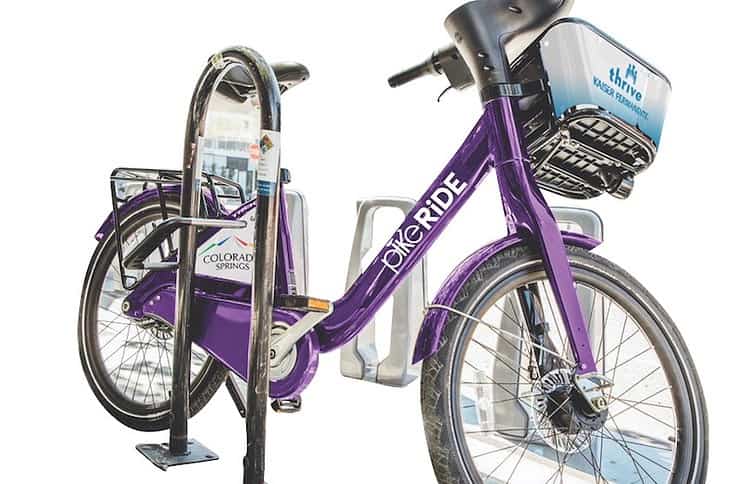 purple pikeride bike