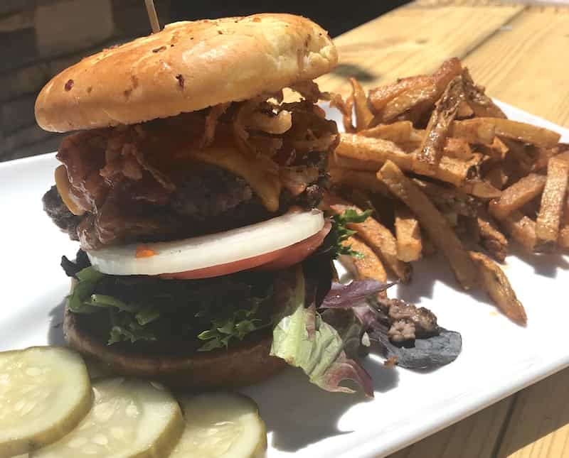 burger from Single Barrel Burgers, new restaurants