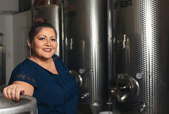 Jessica Fierro, founder of Atrevida Beer Company in Colorado Springs.