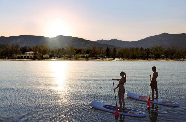 stand-up paddleboard in colorado