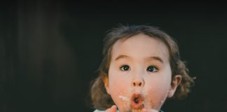 Enjoying S'mores