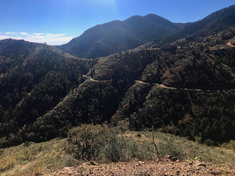 manitou trail run intemann trail