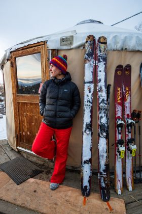 Snapshots of the yurt lifestyle: You do need someone with some backcountry experience on a yurt trip, and thankfully we were all good skiers - so I thought.