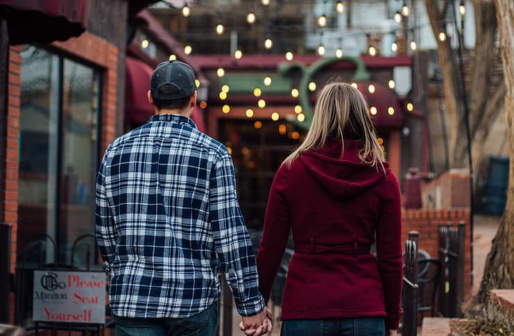 strolling around Manitou Springs looking for fun dates in Colorado Springs