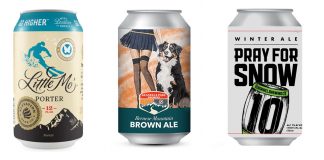 ski beer cans