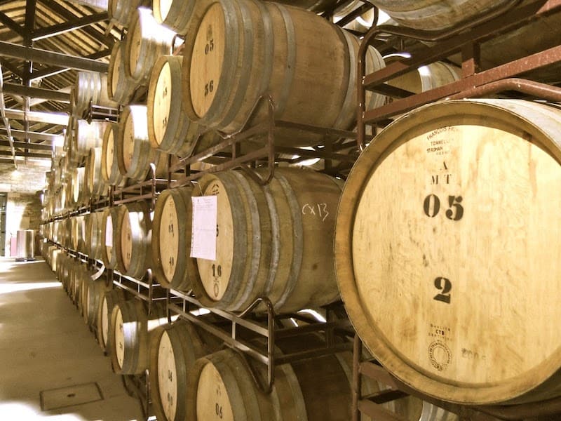 Portugal Wine barrels.