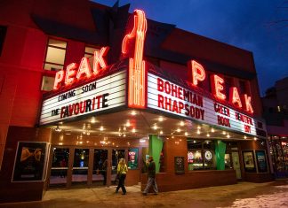 The Peak of Local Cinema Kimball's peak three theater