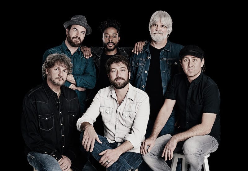 Band members of Leftover Salmon