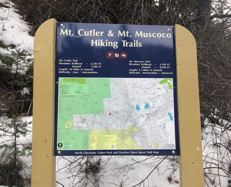 mount cutler trailhead