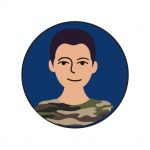 Graphic of a generic military man.