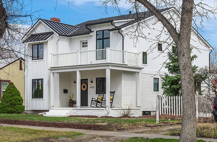 A modern farmhouse family home near downtown Colorado Springs by Bob and Hannah Parsons