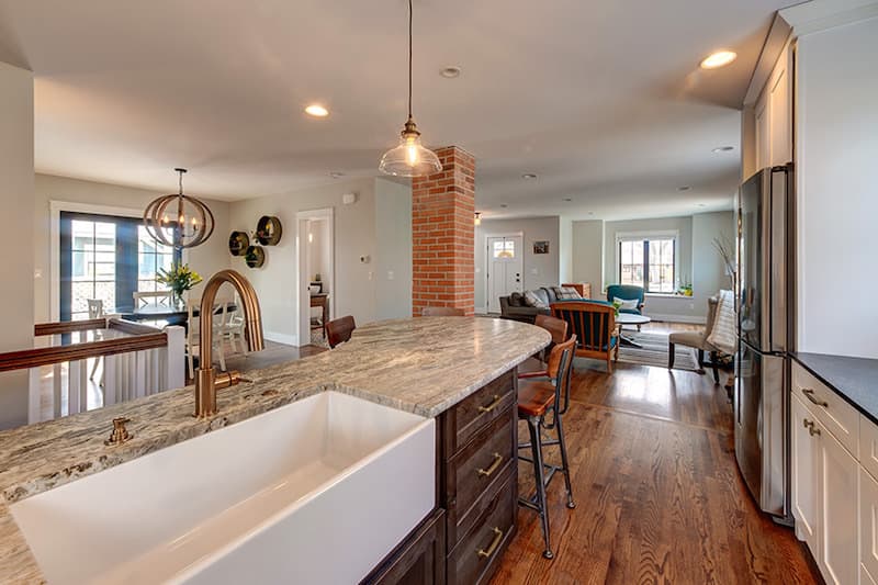 A 1920s home renovated for a modern farmhouse family home.