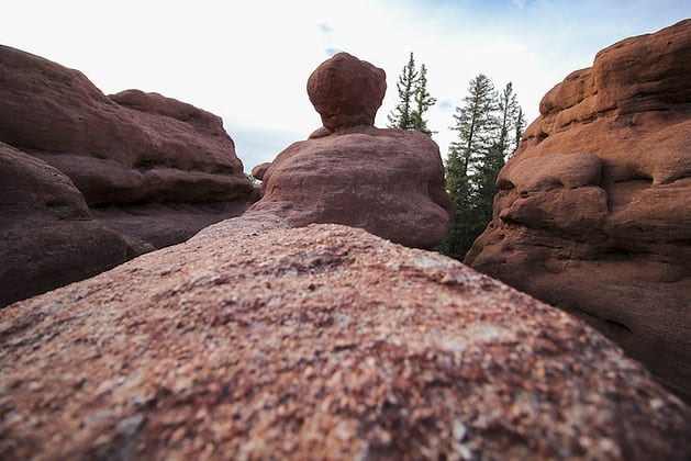 Red Rocks in Woodland Park is another king of geological gem in Colorado