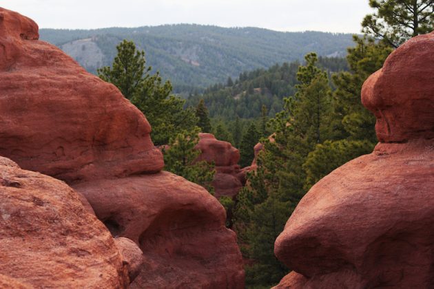 Red Rocks in Woodland Park is another king of geological gem in Colorado