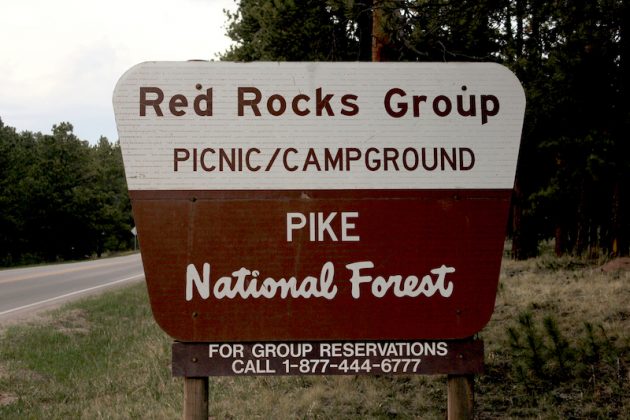 Red Rocks in Woodland Park is another king of geological gem in Colorado