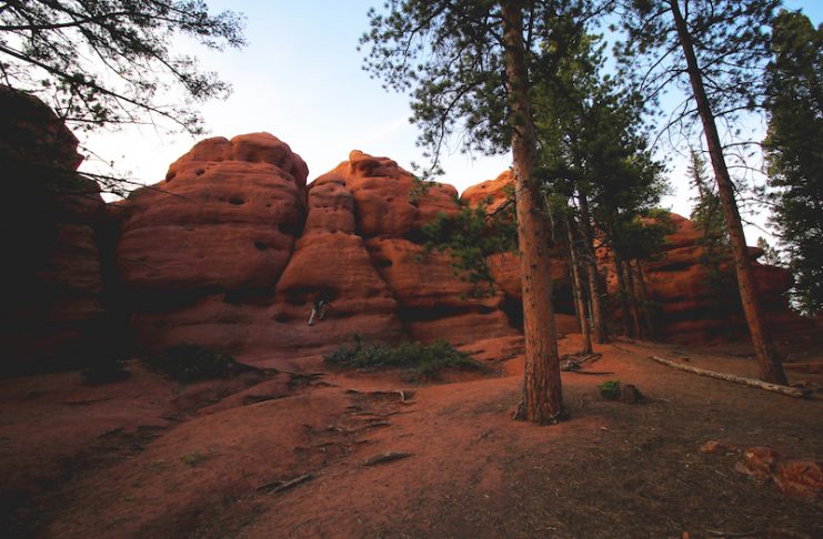 Red Rocks in Woodland Park is another king of geological gem in Colorado