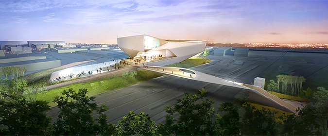 olympic museum exterior