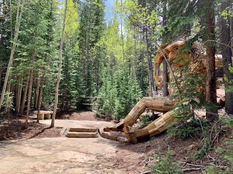isak headstone in wooded clearing