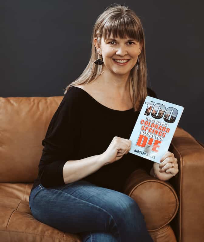 kirsten akens and 100 things to do in colorado springs book