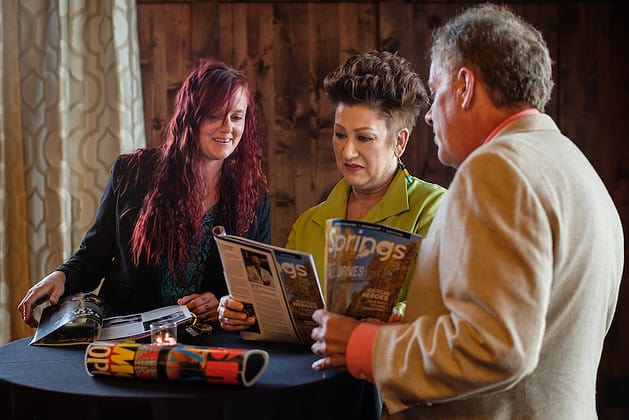 guests at healthcare heroes awards dinner