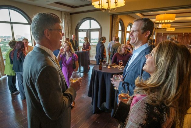 guests at healthcare heroes dinner