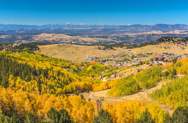 fall color in Cripple Creek