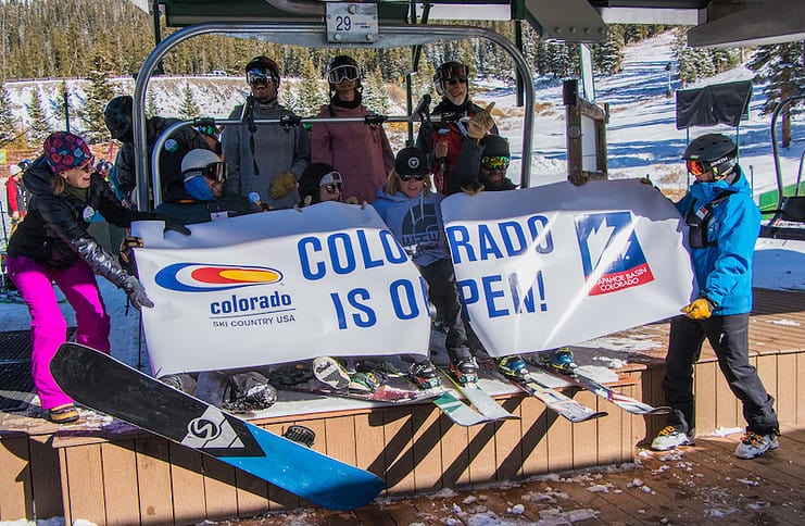 Arapahoe Basin opening day 2019