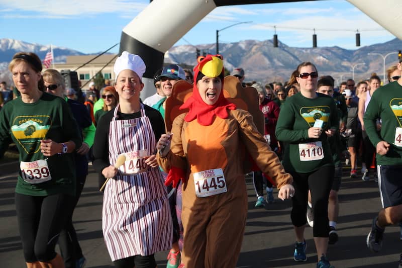 holiday fun runs Turkey Trot 5K YMCA