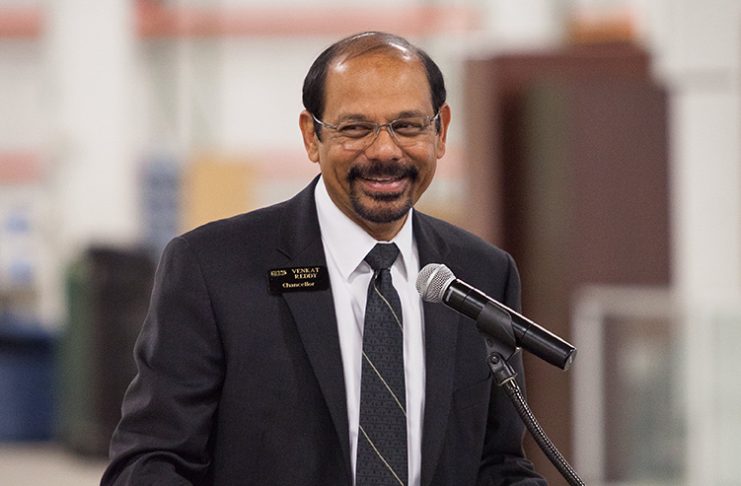 UCCS Chancellor Venkat Reddy