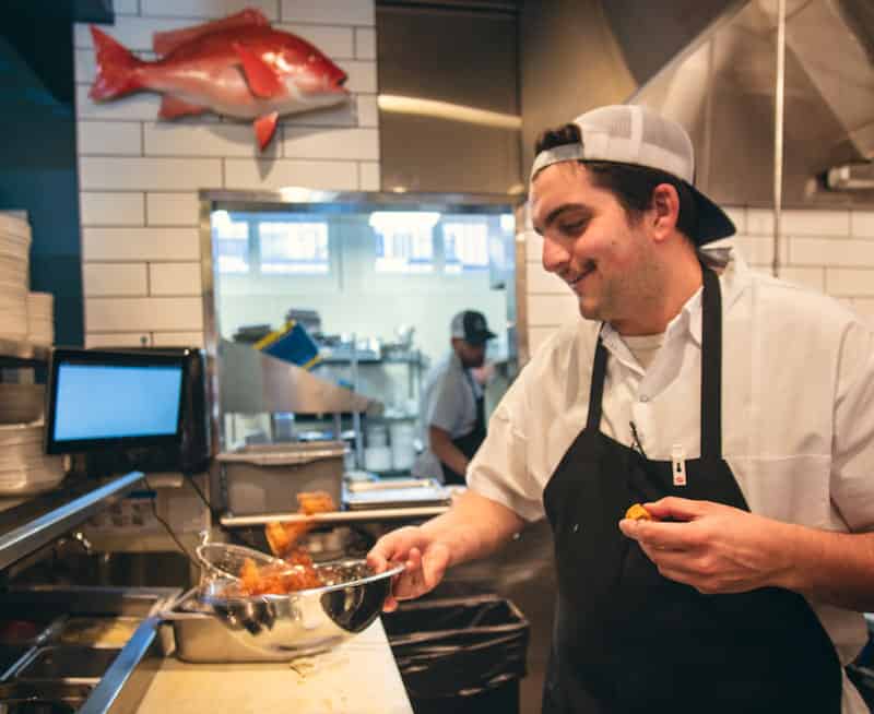 Kitchen at Jax Fish House & Oyster Bar, Colorado Springs