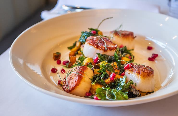 New England Scallops at Jax Fish House & Oyster Bar, Colorado Springs