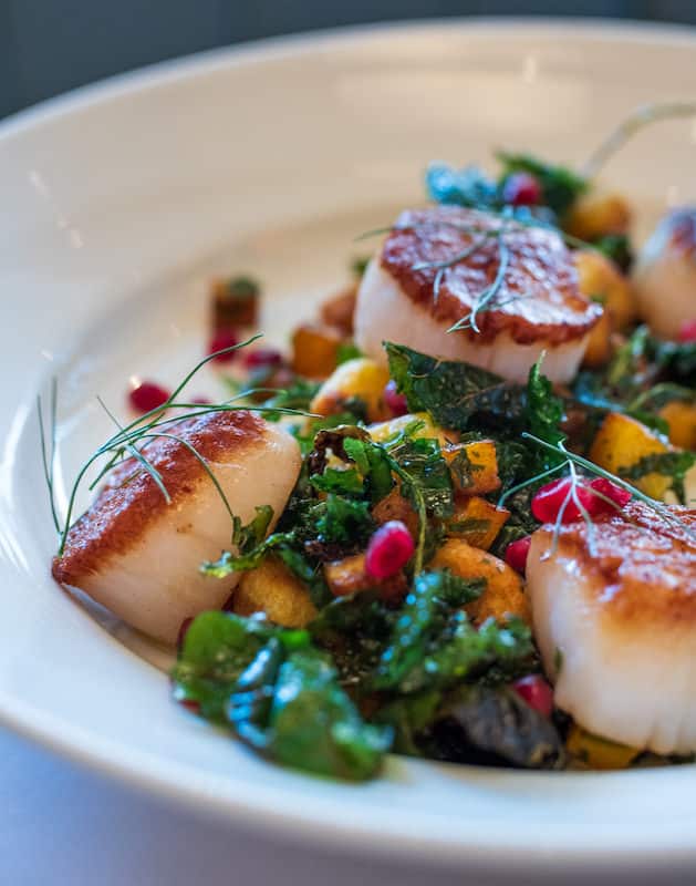 New England Sea Scallops at Jax Fish House & Oyster Bar, Colorado Springs