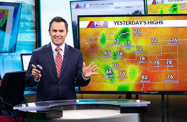 Matt Meister delivers the Colorado Springs weather forecast.