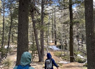 Get Out, Spread Out to Keep Our Outdoors Safe Social distancing hiking on Colorado Springs trails