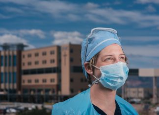 Allison Daniell Moix Processes the Pandemic Through Photos Pandemic heroes photos by Allison Daniell Moix, Penrose-St. Francis ICU nurse