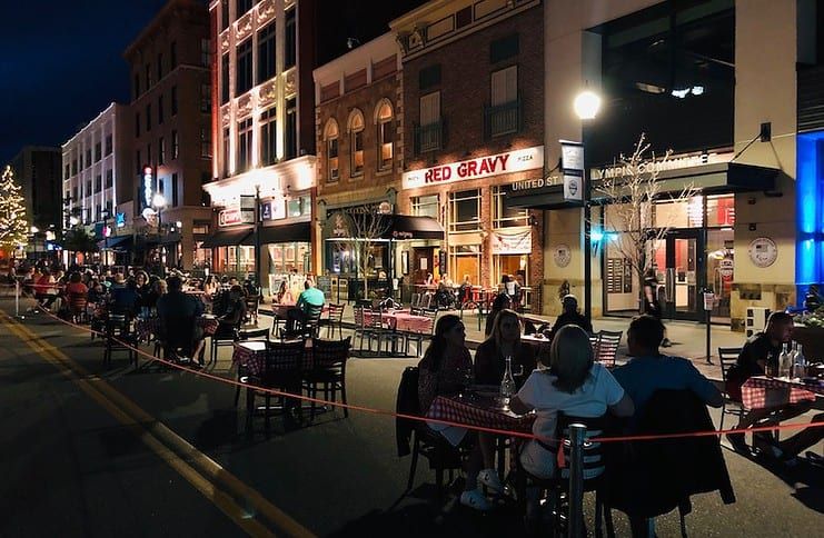 Dine Out Downtown on S. Tejon St.