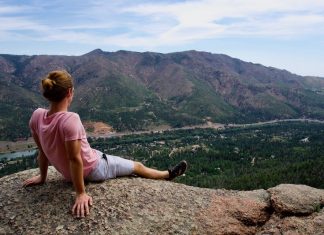 Trails: Hiking the Mt Esther Trail Mt Esther overlook above Ute Pass, outside of Colorado Springs