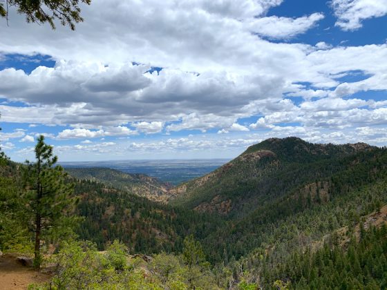 View from St. Mary's Falls