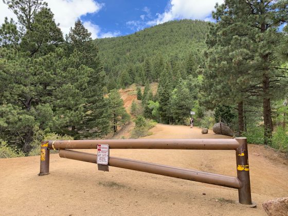 Gold Camp Road trailhead