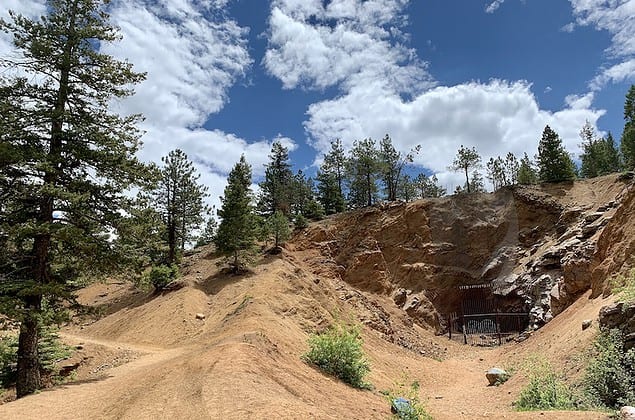 Gold Camp Road collapsed Tunnel #3